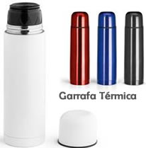 Garrafa em aço inox 500 ml - AVM Brindes